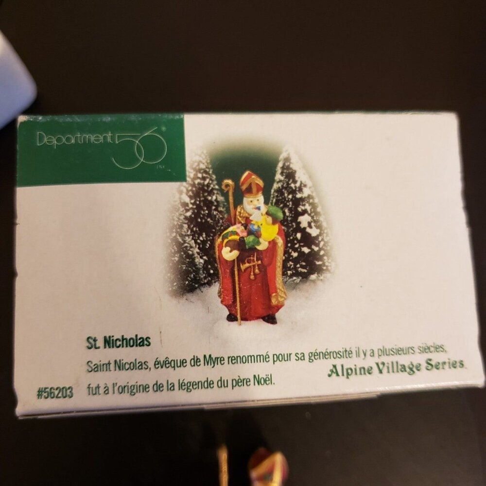 Department 56 St. Nicolas Alpine Village accessory